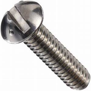 Plated Round Head Machine Screw