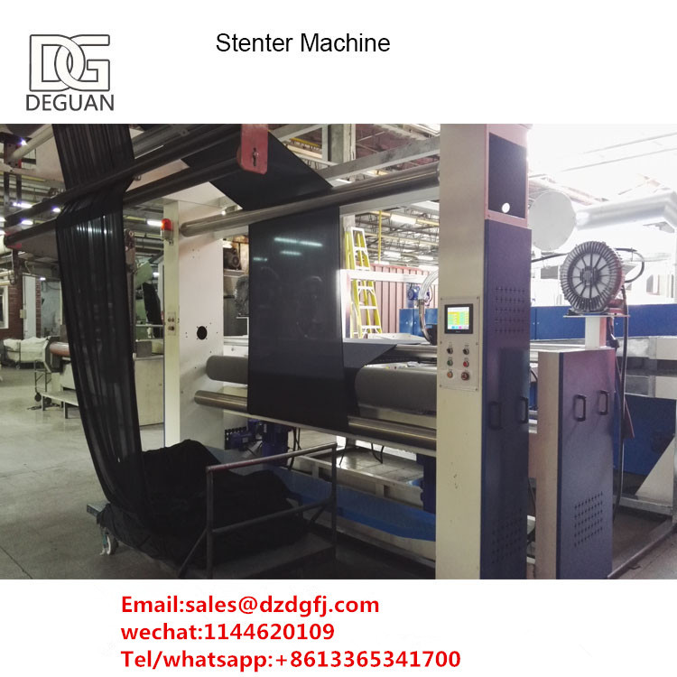Hot Air Automatic Stenter Machine Applicable Material: Woven.knitting .Wool