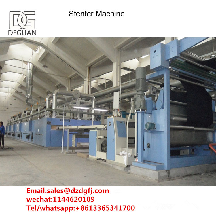 Hot Air Automatic Stenter Machine Applicable Material: Woven.knitting .Wool