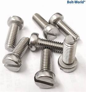 Plated Cheese Head Machine Screw