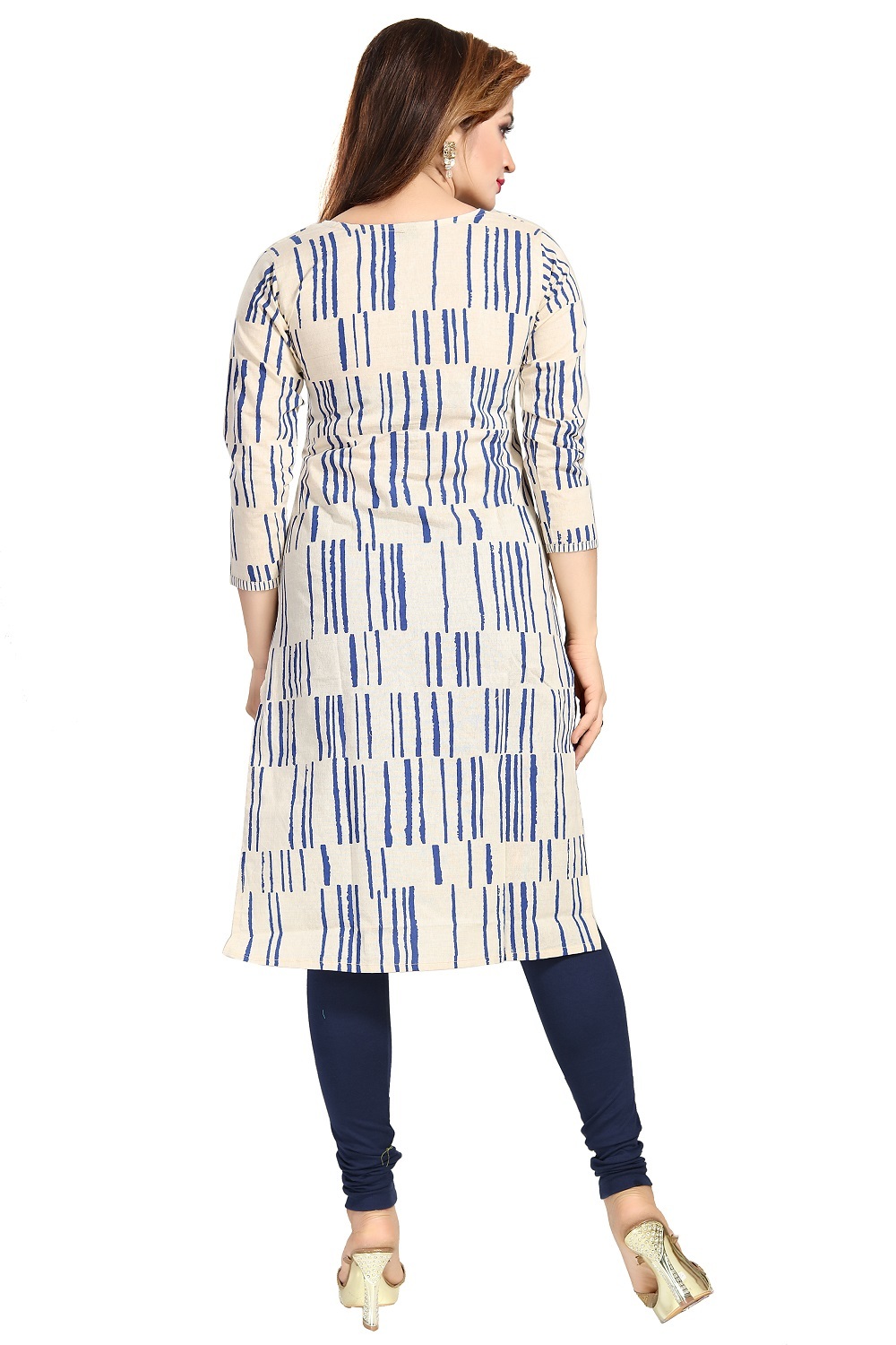 Ladies Designer Kurtis - Cotton, Sleeveless, Printed Ethnic Style | Easy To Wash, Perfect Fitting, Alluring Color Combinations, Flawless Finish