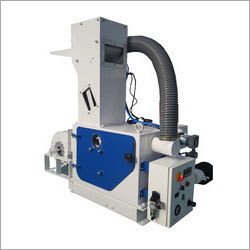 सफेद और नीला वायवीय रबर शेलर