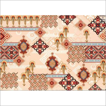 स्पन मॉस डिजिटल प्रिंट फैब्रिक