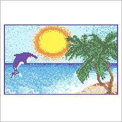 डिजाइनर कैड म्यूरल टाइल्स