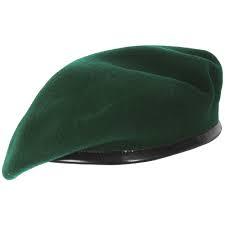 Mens Brown Beret Caps
