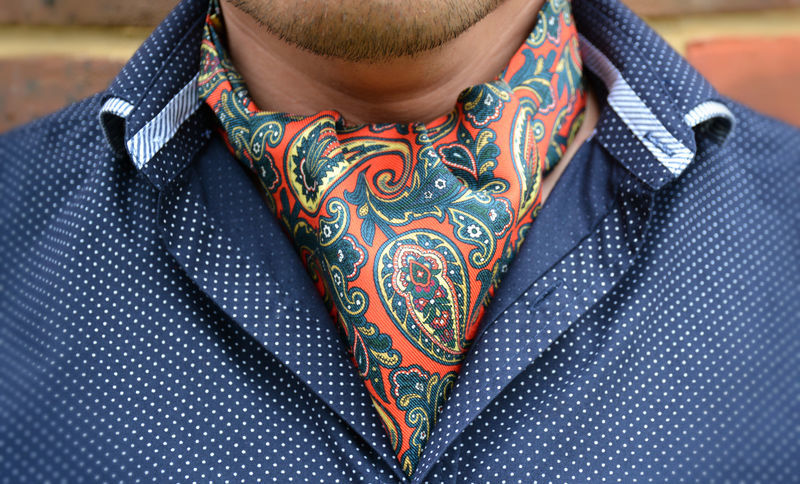 Mens Casual Cravat