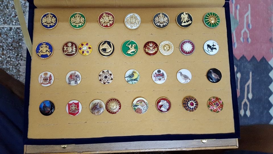 Rajput Logo Buttons