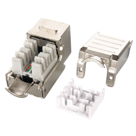 Cat6a Ftp Component Level Toolless Keystone Jack