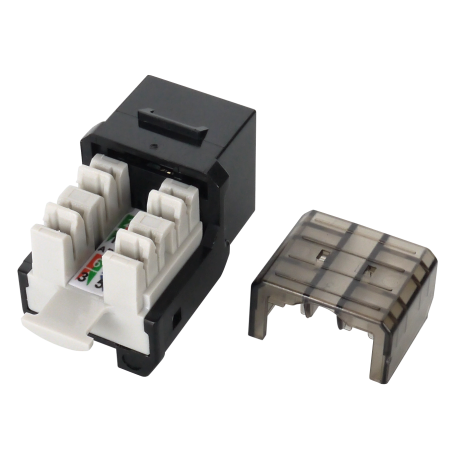 Cat6a Utp 90 Degree Punch Down Keystone Jack