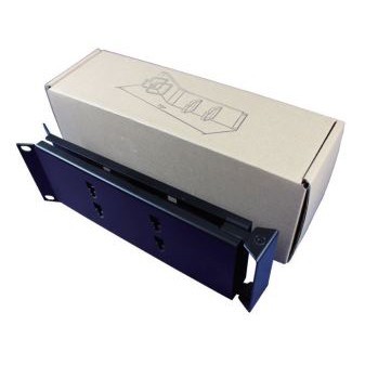 Hinged Angled Cable Management 1u