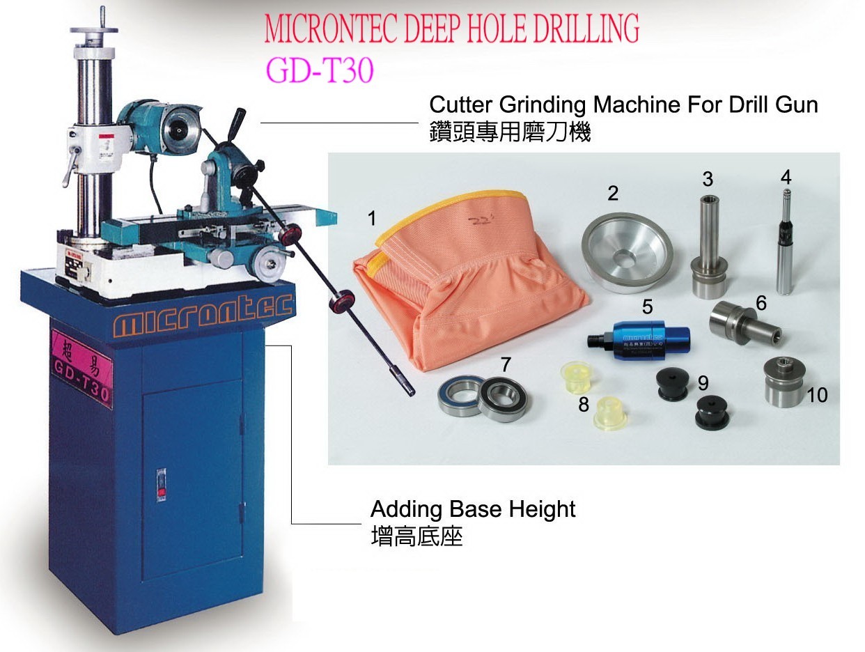Automatic 5 Axis Servo Motor Deep Hole Drilling Machine