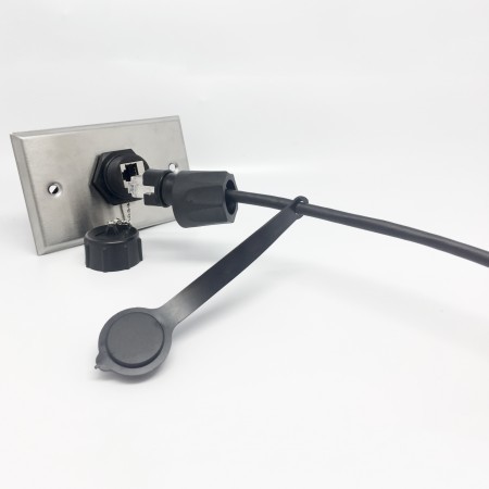 Ip67 Industrial Cat5e Stp Rj45 Patch Cord