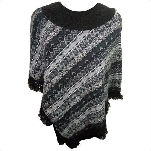 Black J Cat 4 Color Ponchu