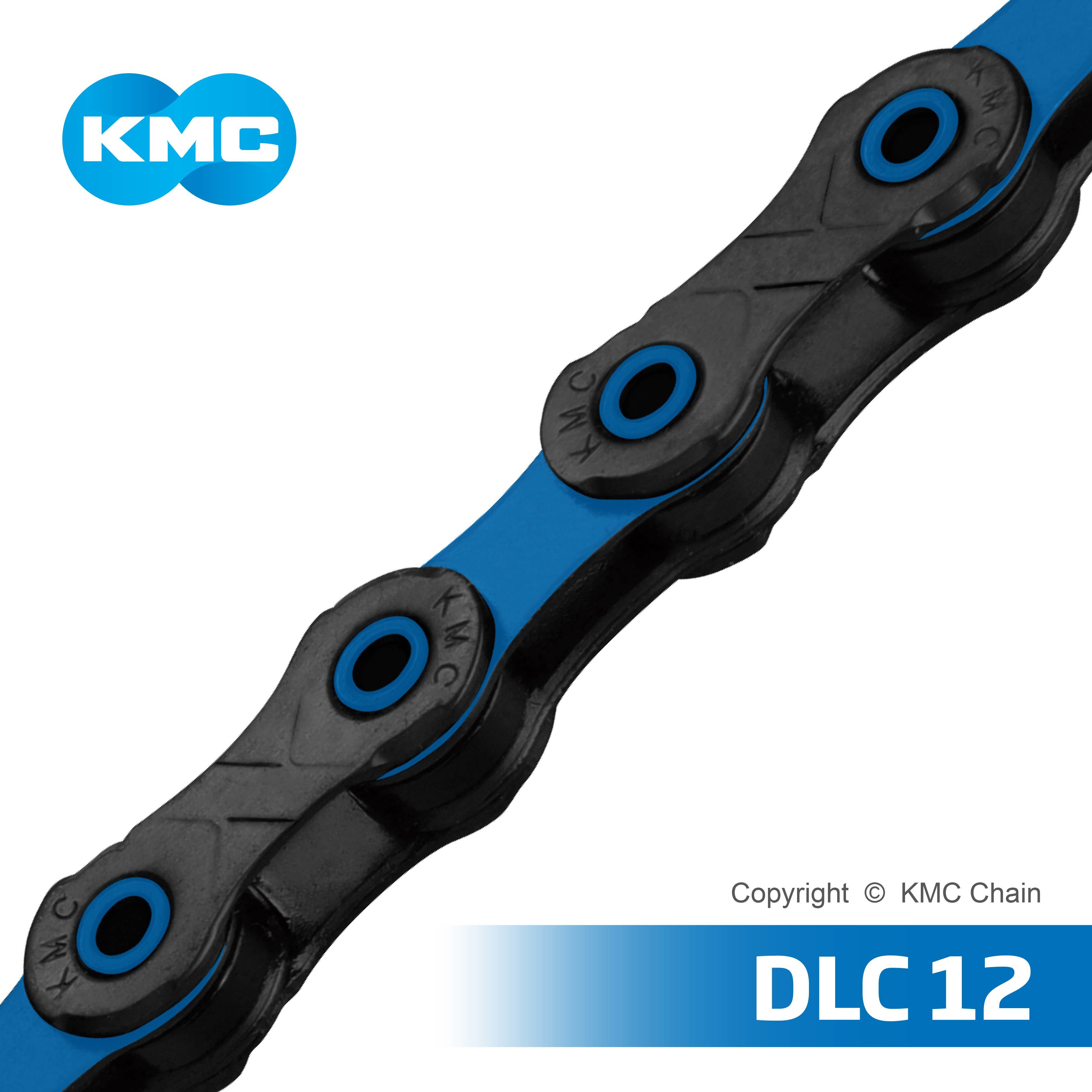 Kmc Chain - 1/2"x11/128" , Stainless Steel Material With Titanium Carbon Nitride Treatment For Sram 12 Speed Drivetrains