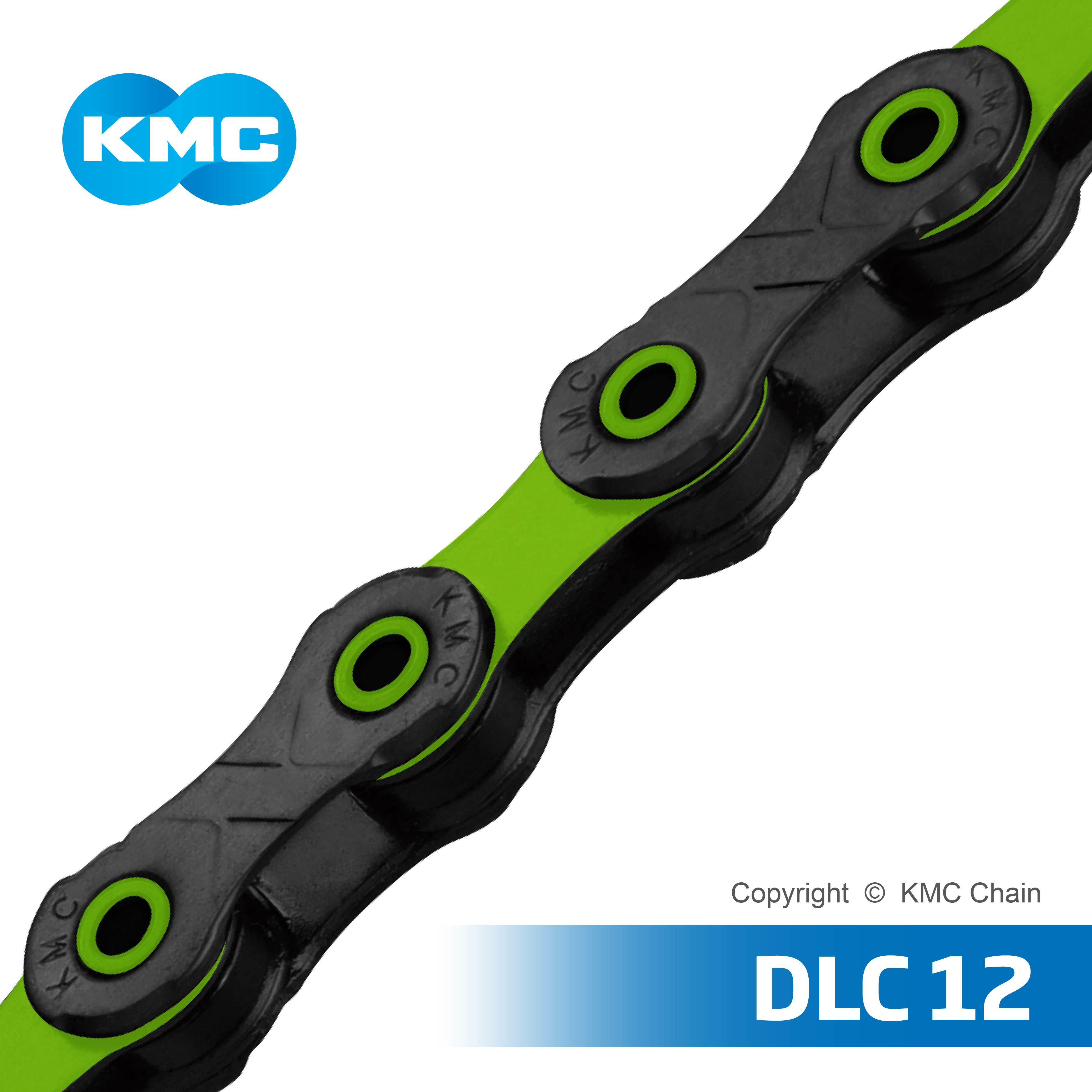 Kmc Chain - 1/2"x11/128" , Stainless Steel Material With Titanium Carbon Nitride Treatment For Sram 12 Speed Drivetrains