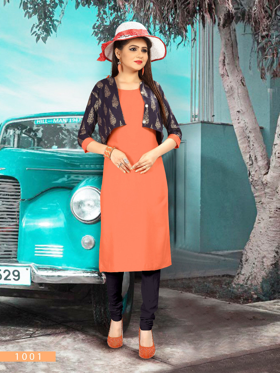 Latest Printed Kurti - Heavy Rayon Fabric, 43-44 Inch Length, Sizes L-xxl | Trendy Style, 3-4th Sleeve, Suitable For Daily Wear, Formal, Party Wear