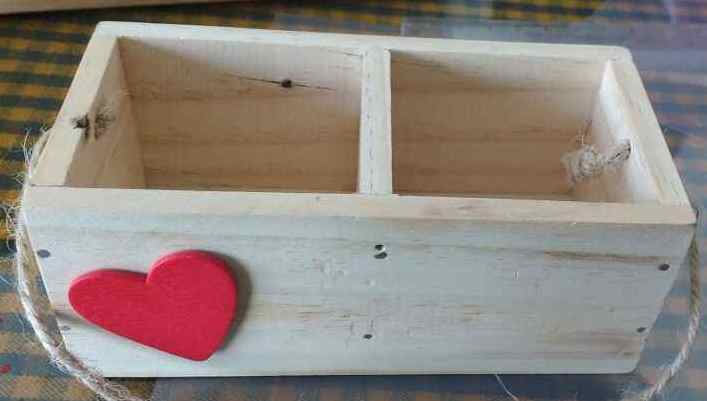 Wooden Storage Organiser.