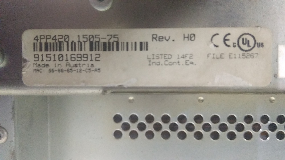 B And R Hmi 4pp420.1505-75