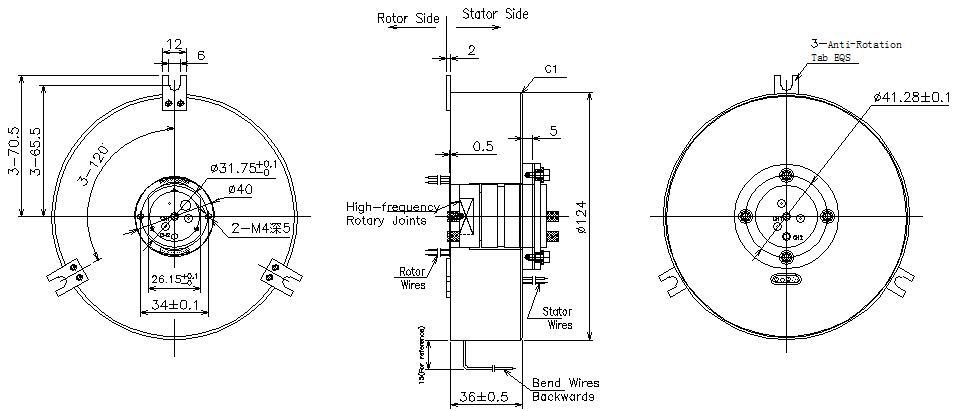 Pancake Slip Rings
