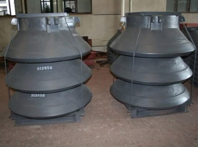 Concave Mantle Casting Application: Iron Mine