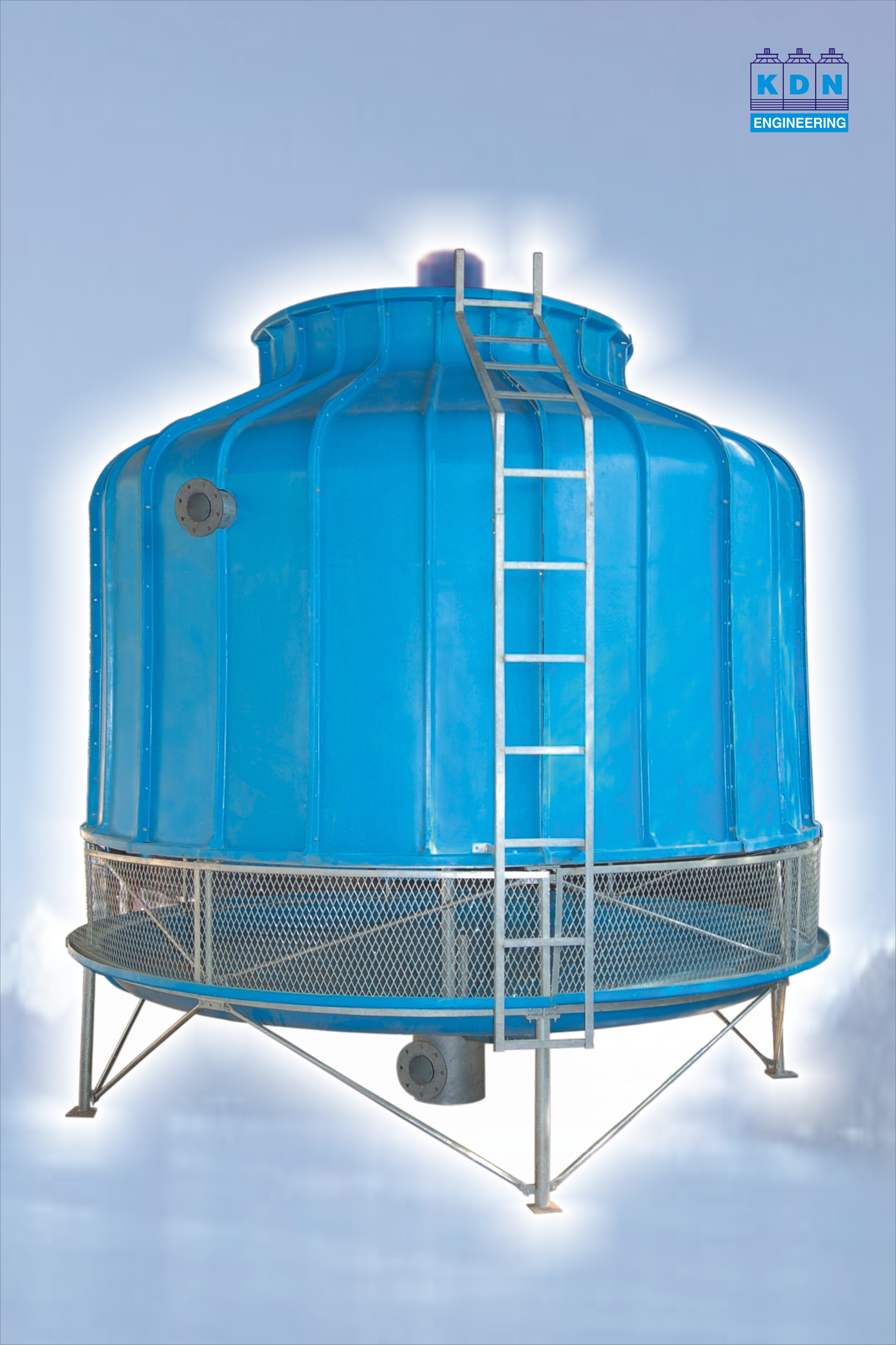 Frp Induced Draft Round Cooling Tower Nozzle Material: Nylon