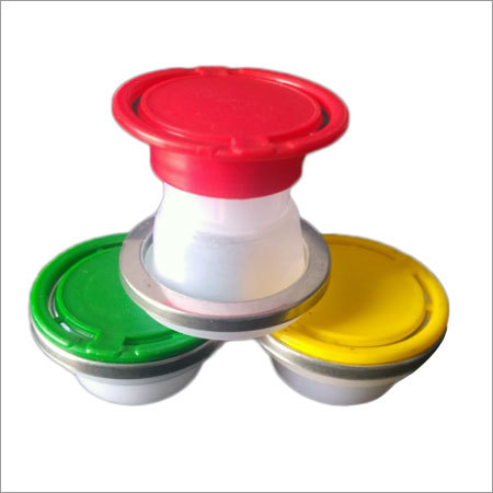 Press Fit Spout Cap - High Density Polyethylene, 43 Mm, Any Color | Lightweight, Leak Proof, Hinged Lid, Smooth Contour, Sucks Last Drop