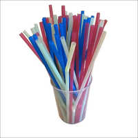 Colored Plastic Straw