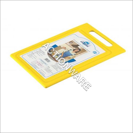 Professional Chopping Cutting Board - Plastic, Small to Large, Yellow | Lightweight Design, Large Surface Area, Handle for Easy Grip