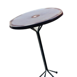 Standing Round Table - Easy-dismantle Design, Accommodates 4-5 People, Trendy Colors, Indoor And Outdoor Use