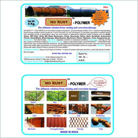 Whitish Corrosion Protection Materials