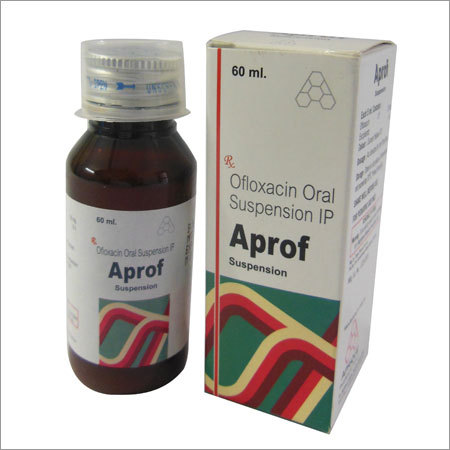 Ofloxacin Suspension - C18H20FN3O4 Liquid Antibiotic Syrup | Excellent Bioavailability, Targeted Action Against Gram Positive & Negative Bacteria