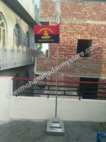 को स्टील ध्वज स्टैंड