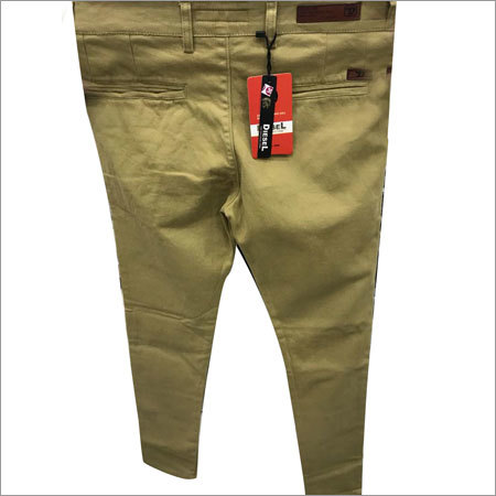 Men's Cotton Trouser - Regular Fit, Plain Pattern | Comfortable, Anti-Wrinkle, 4 Pockets, Season-Ready, Elegant Finish