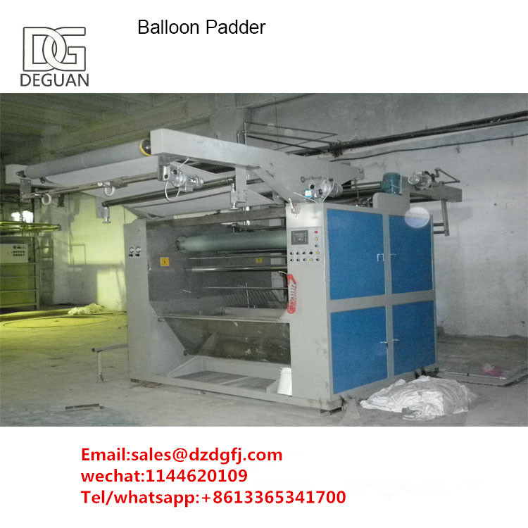 Double Balloon Padder Machine Applicable Material: Woven.knitting .Wool