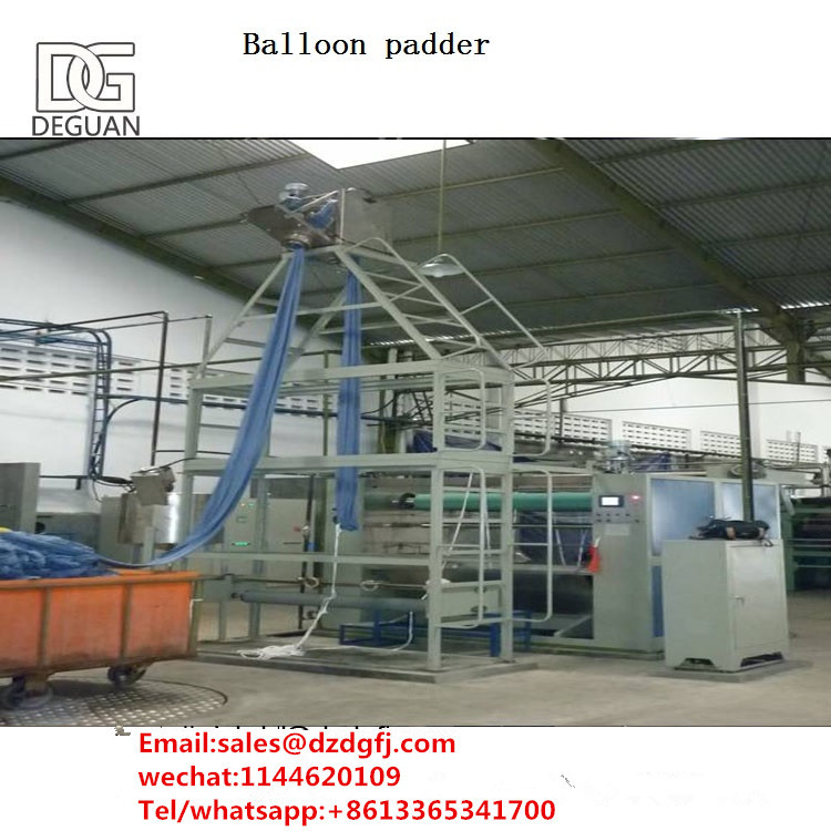 Double Balloon Padder Machine Applicable Material: Woven.knitting .Wool
