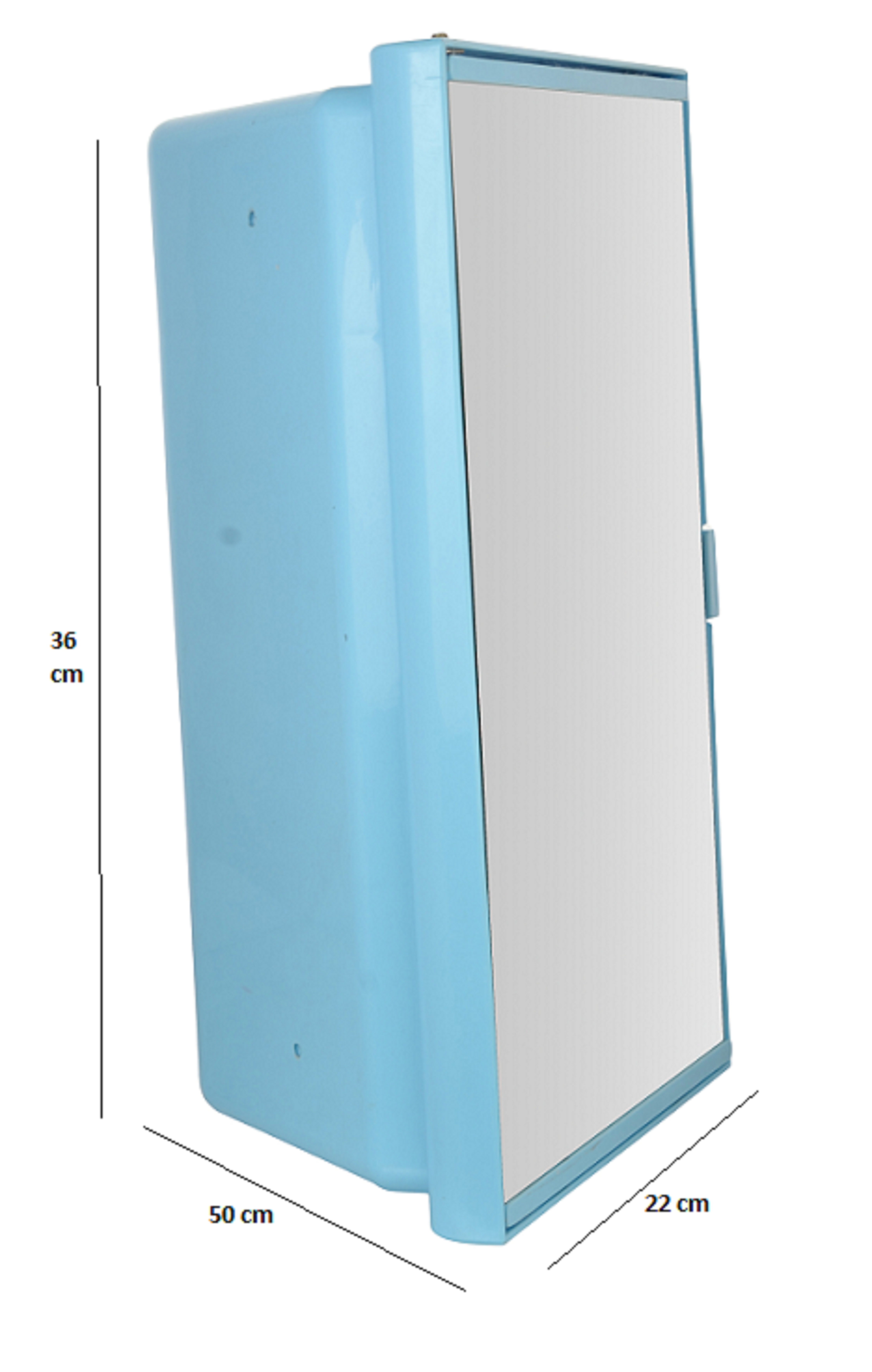 Rectangular Bathroom Cabinet Blue