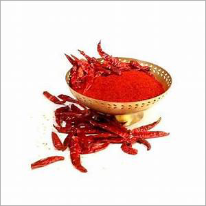 सूखी लाल मिर्च और मिर्च पाउडर