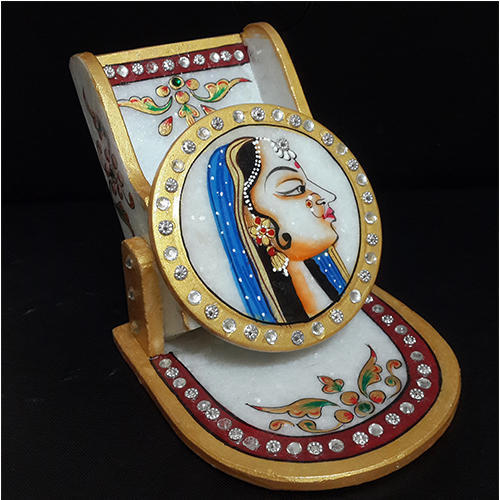 Multi Color Marble Mobile Stand