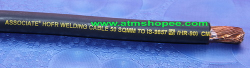 Welding Cable - Copper, 16-100sqmm Diameter | High Coating, Roll Packaging, One Year Warranty