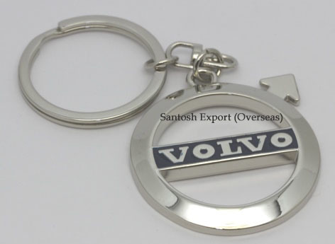 Car Logo Key Chain - Metal With Silver Plating | Professional Design, Moq 5000 Pieces, Oem/odm, Direct Shipping Worldwide
