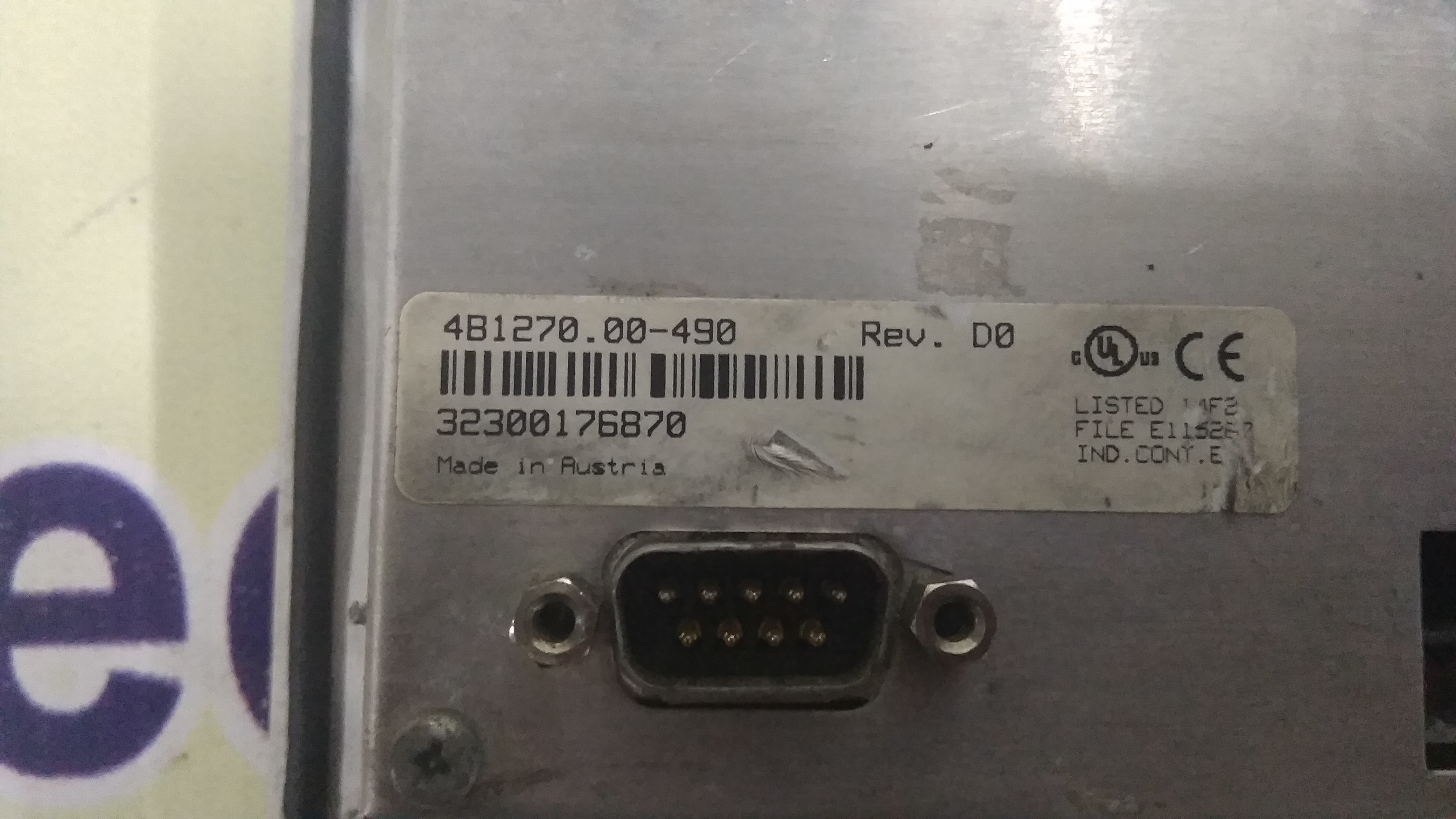 B & R 4b1270.00-490 Hmi