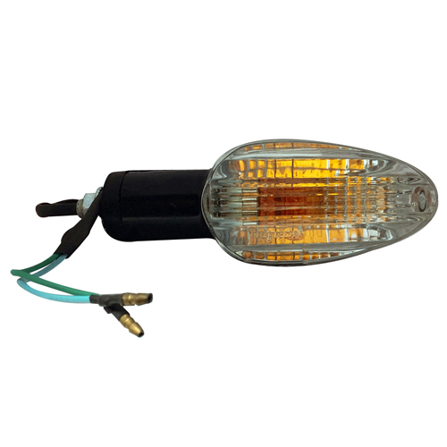 Indicator Assembly Honda Shine - Metal, Plastic, Rubber | Rated Voltage 12, Motorcycle Application, Durable Indicator Design
