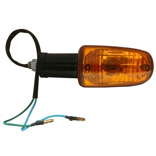 Indicator Assembly Passion Plus - Metal, Plastic and Rubber | Rated Voltage 12V, Designed for Motorcycle Applications
