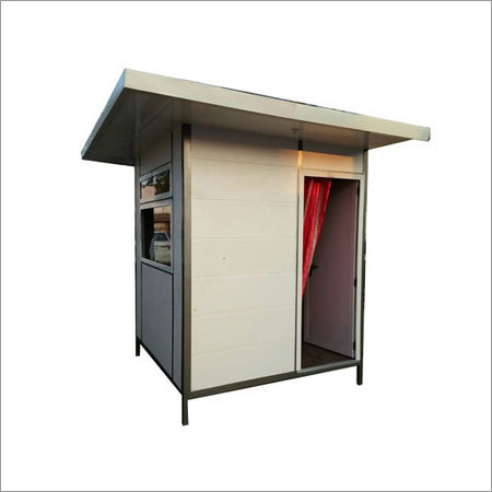 Steel Plasto Portable Security Cabin