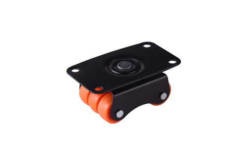 पाउडर कोटेड मूविंग मिनी सिक्सर व्हील कास्टर