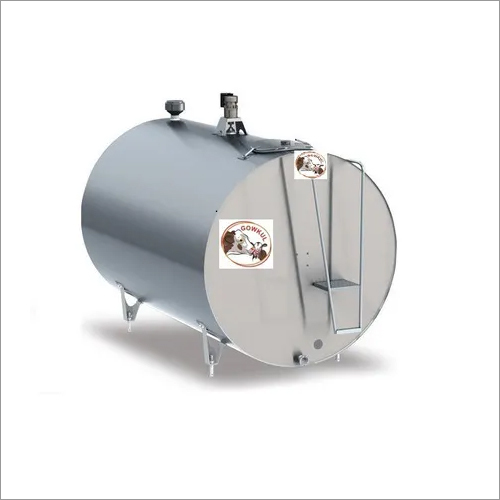 Bulk Milk Cooler - 2000-5000 Litre Capacity | Stainless Steel, Silver Color, RL5 Controller, 730 kg Weight