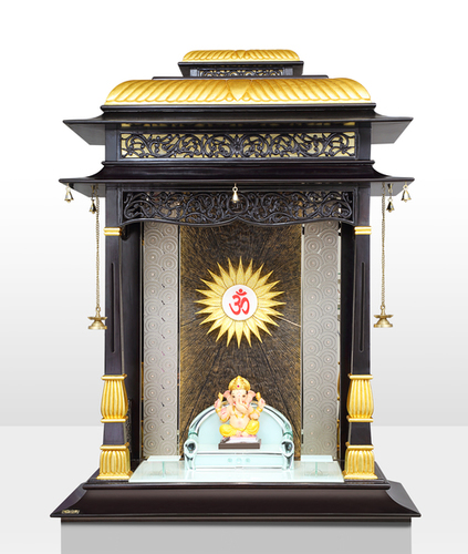 गोल्ड लीफिंग गणपति मंदिर