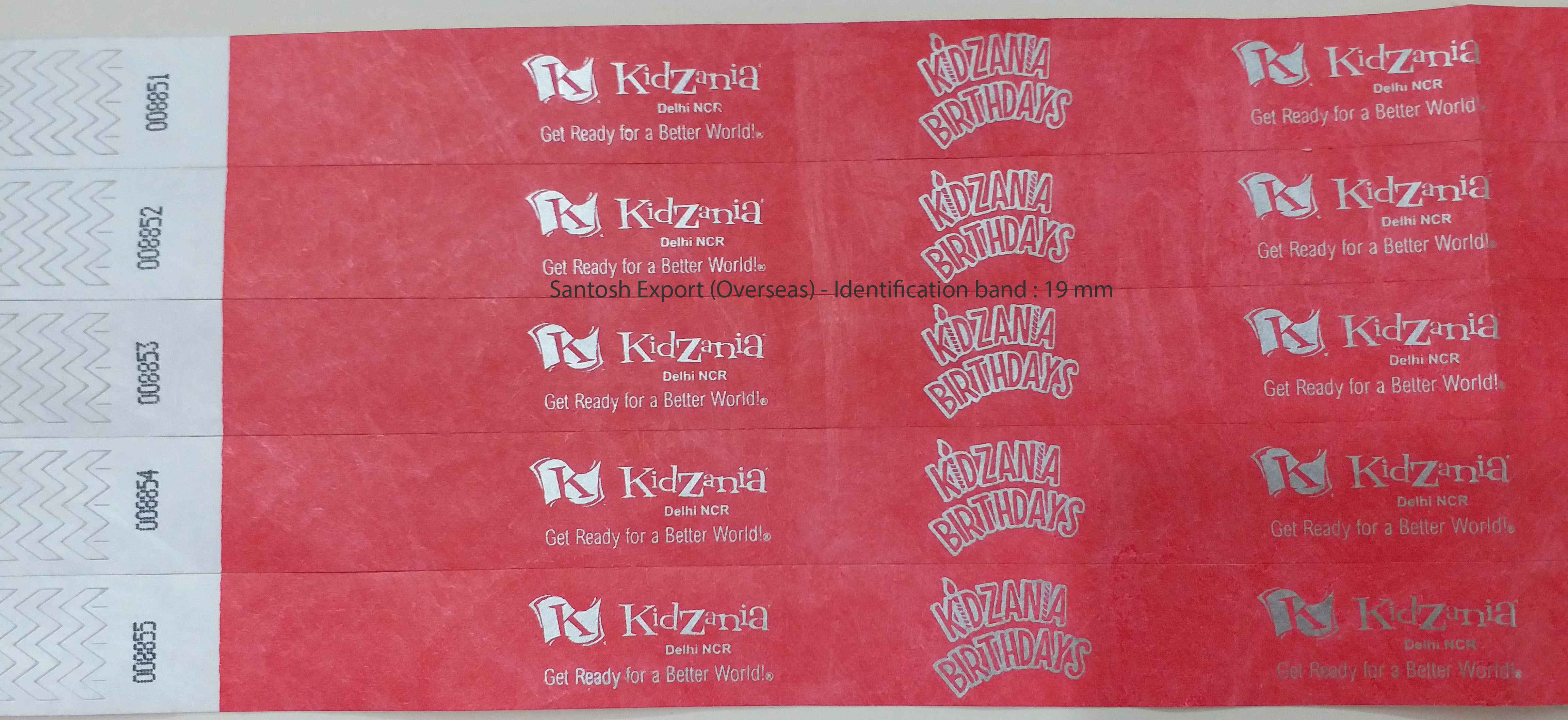 Identification Band - Fiber + Paper