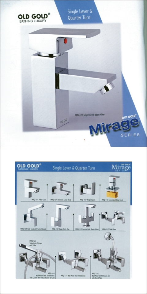 Single Lever Basin Mixer (Mirage Series)