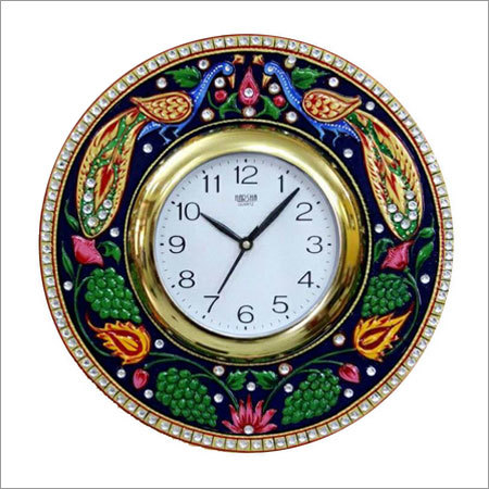 2 Peacock clock